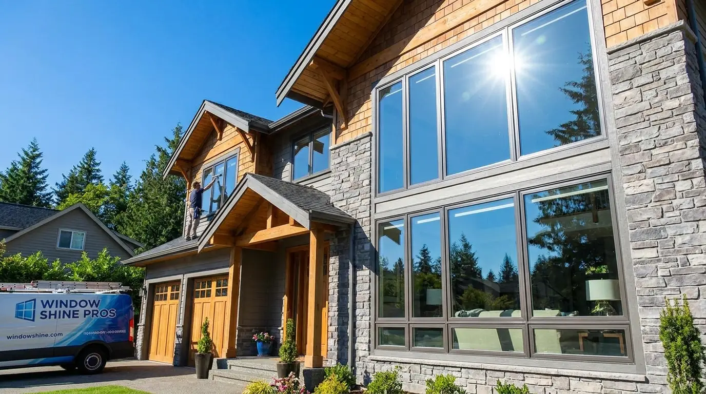 Sparkling clean windows