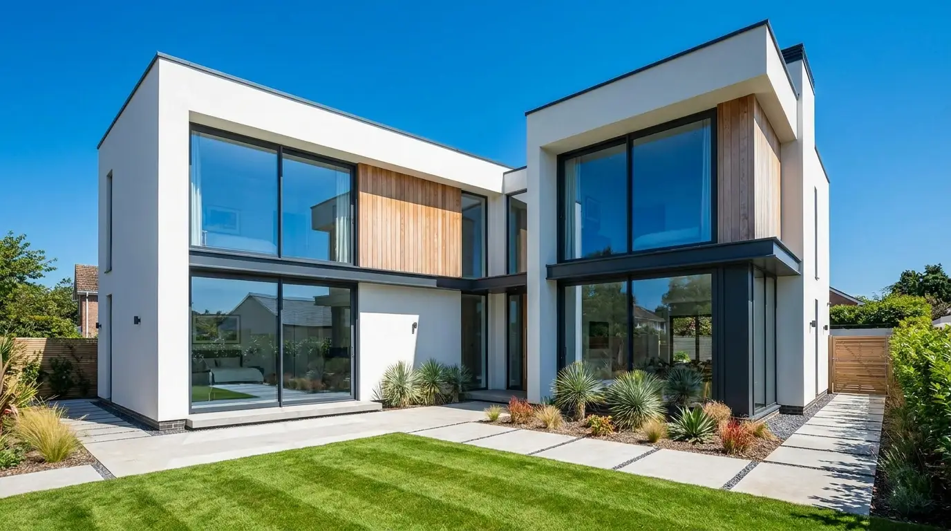 Clean house exterior